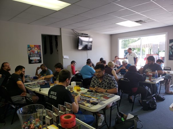 Players enjoying tabletop gaming